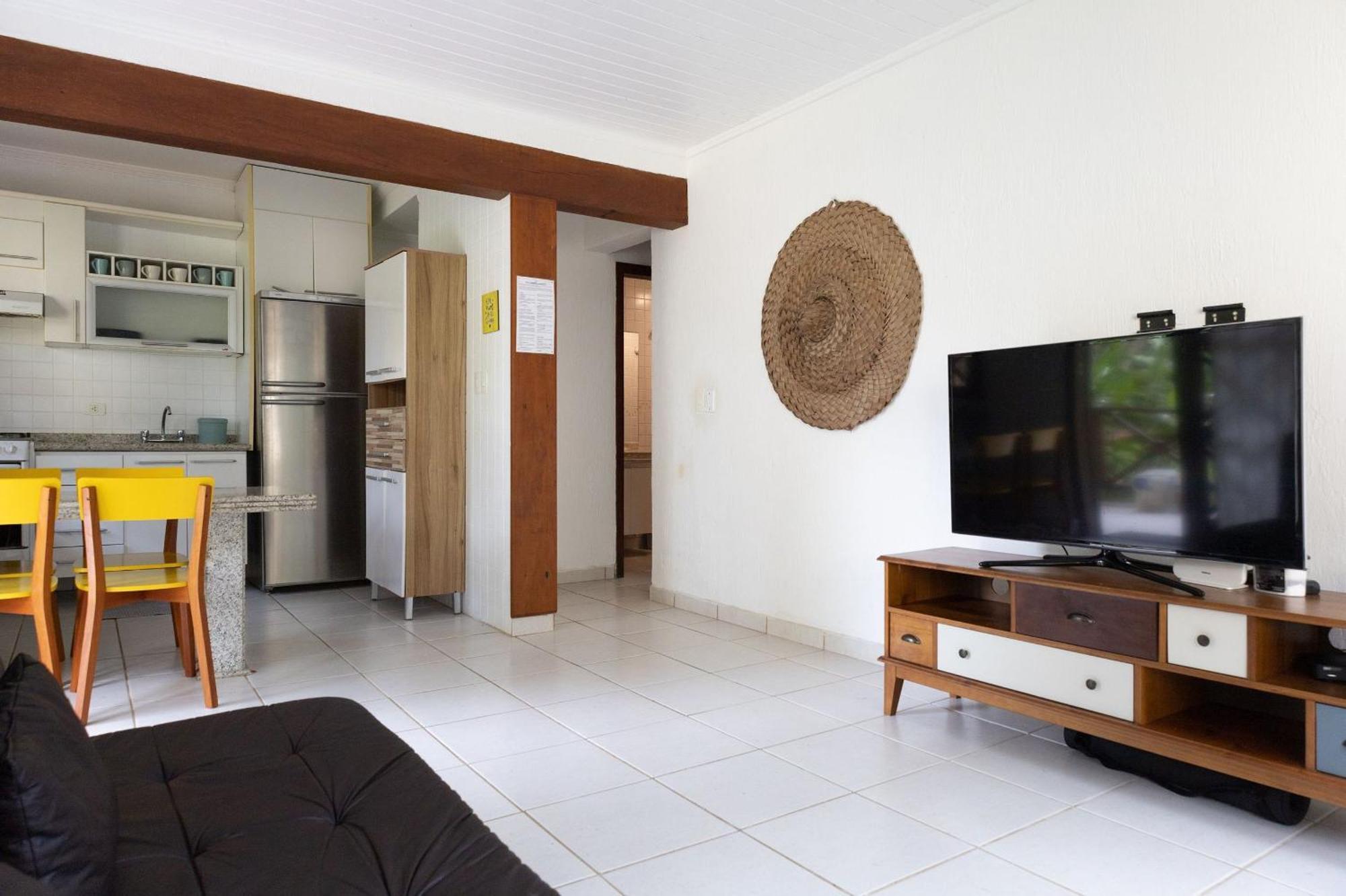 Flat recém reformado Cond. Canto do Mar-Maresias Exterior foto
