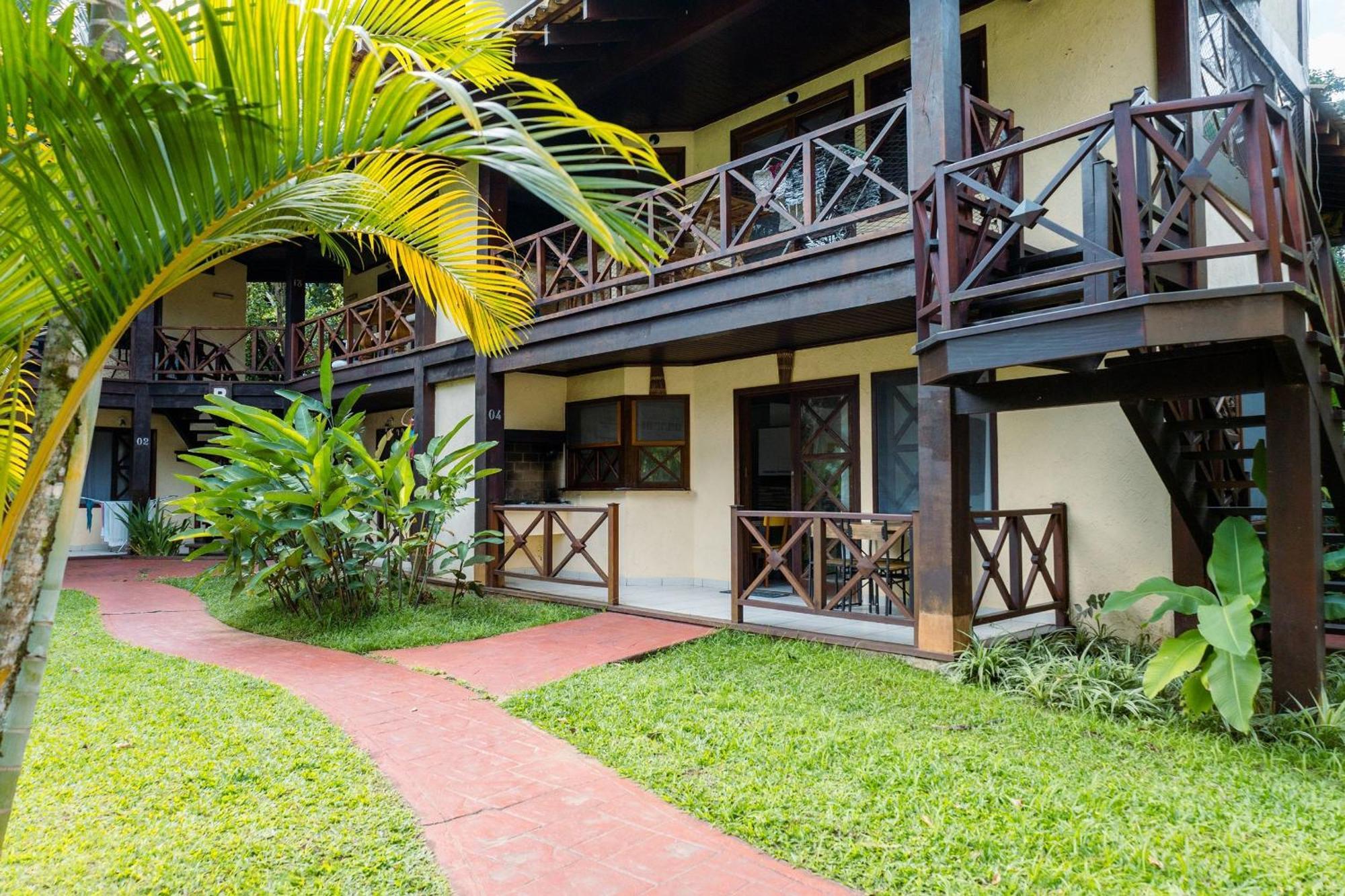 Flat recém reformado Cond. Canto do Mar-Maresias Exterior foto